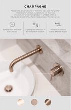 Load image into Gallery viewer, Round Shower on Bracket - Champagne Meir
