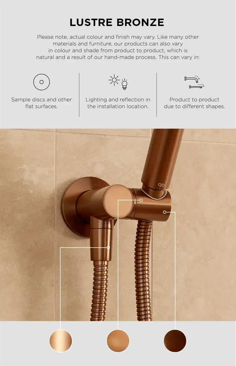 Meir Sigma 21 Dual Flush Plates for Geberit - Lustre Bronze Meir