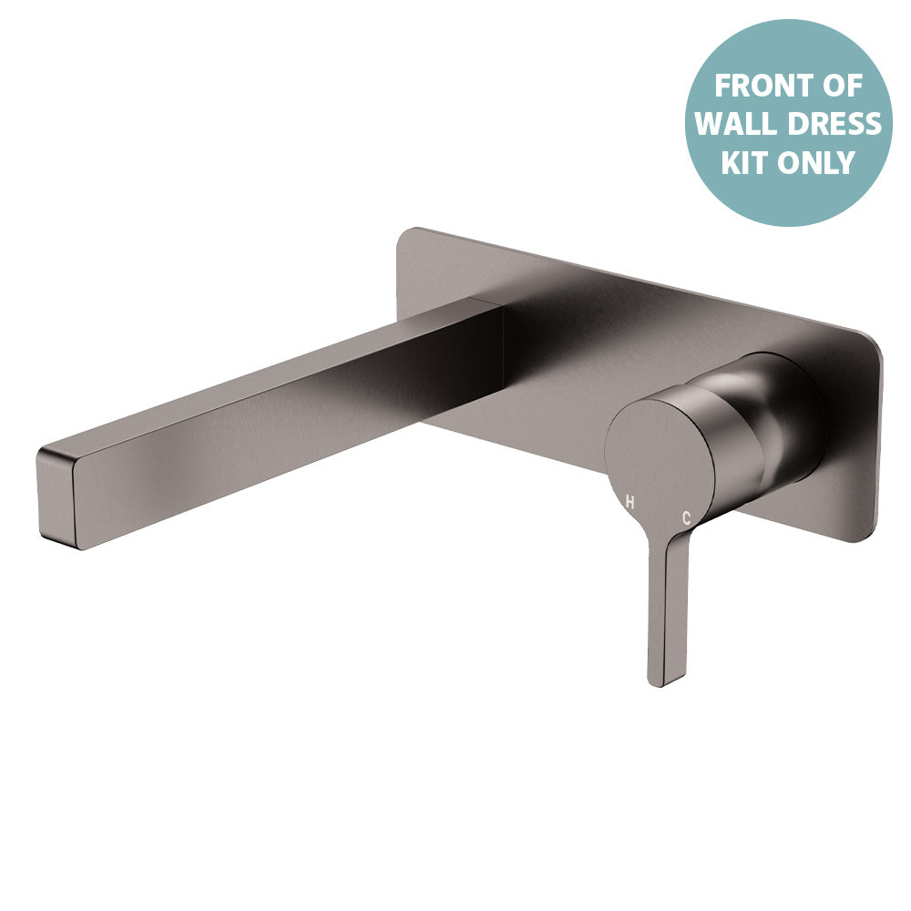 Sansa Wall Bath Mixer Dress Kit - Trim Kit Only - Gun Metal