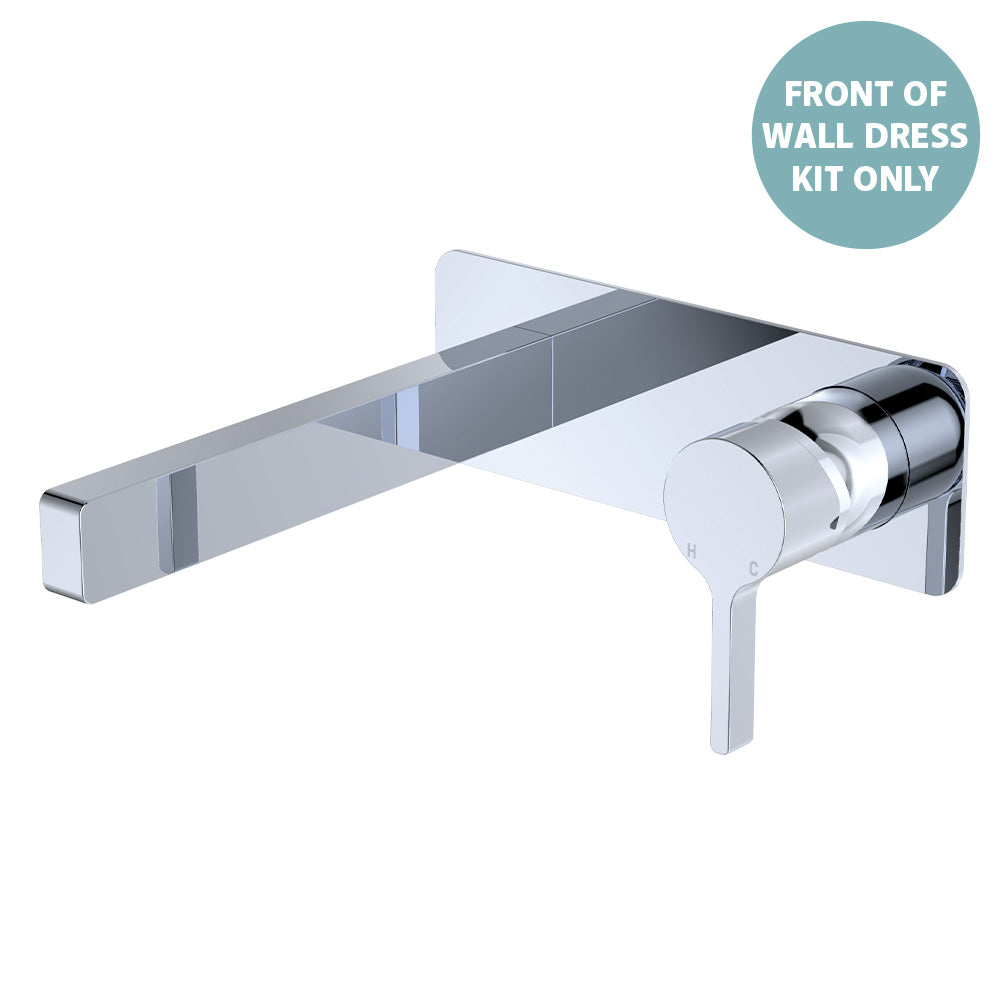 Sansa Wall Bath Mixer Dress Kit - Trim Kit Only - Chrome