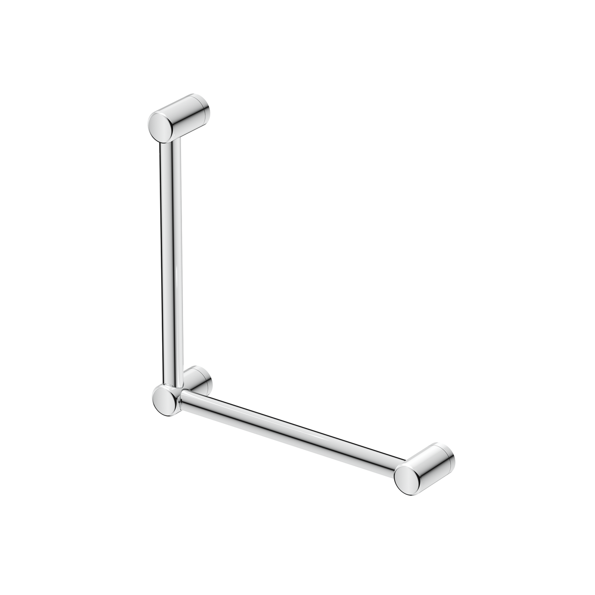 Mica Care Grab Rail - 90 Degree - 450x450mm - Chrome