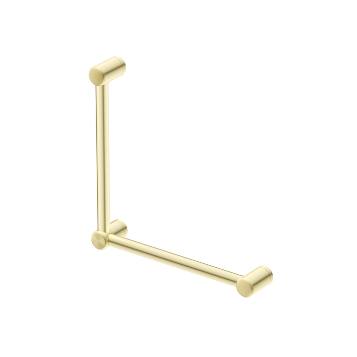 Mica Care Grab Rail - 90 Degree - 450x450mm - French Gold