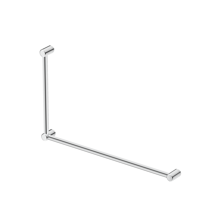 Mica Care Grab Rail - 90 Degree - 600x1000mm - Chrome