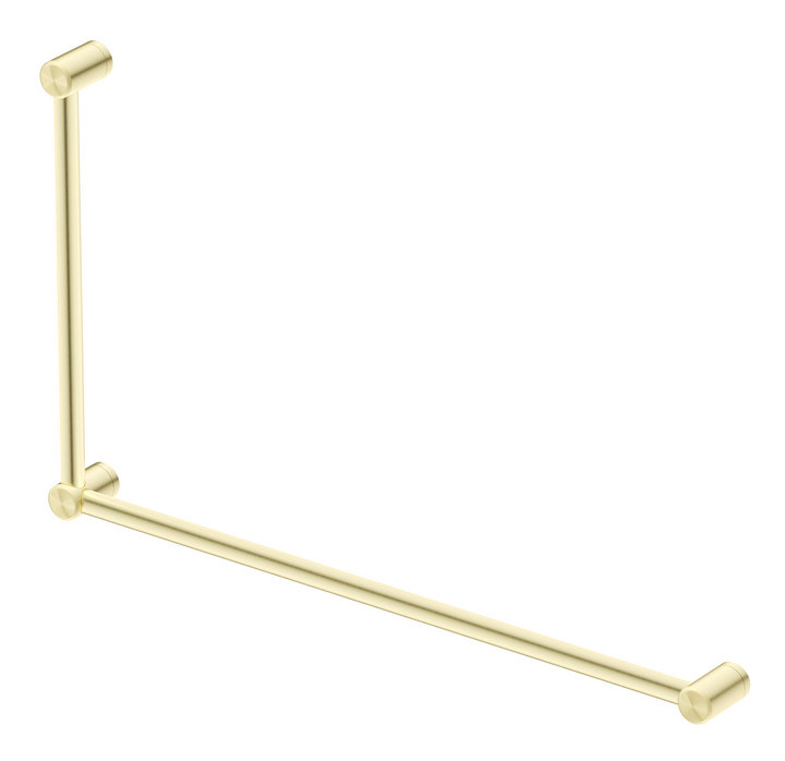 Mica Care Grab Rail - 90 Degree - 600x1000mm - French Gold