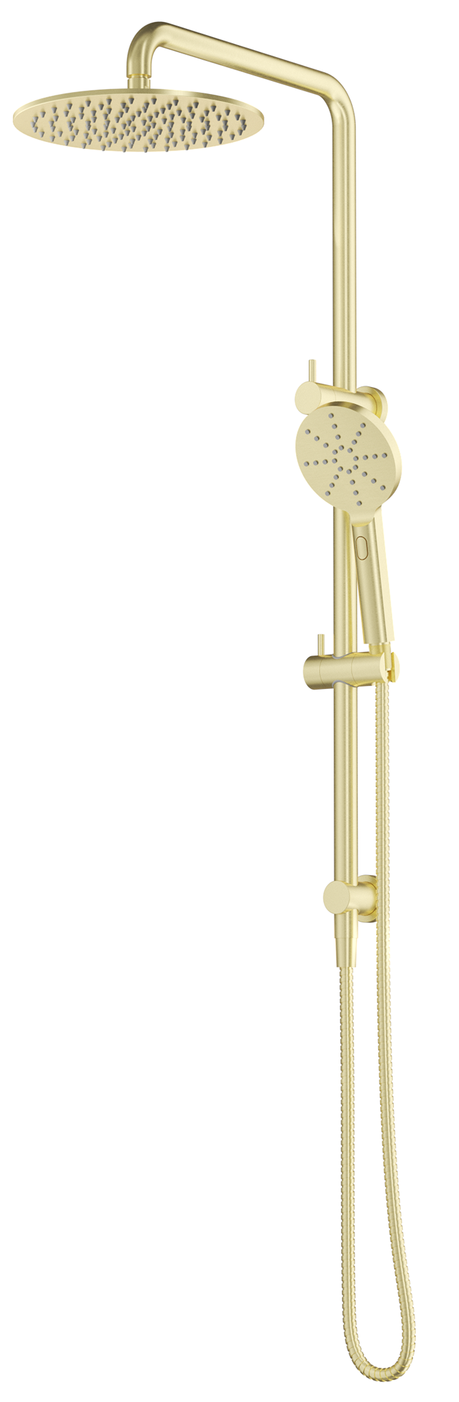 Mica Dual Shower Rail - French Gold
