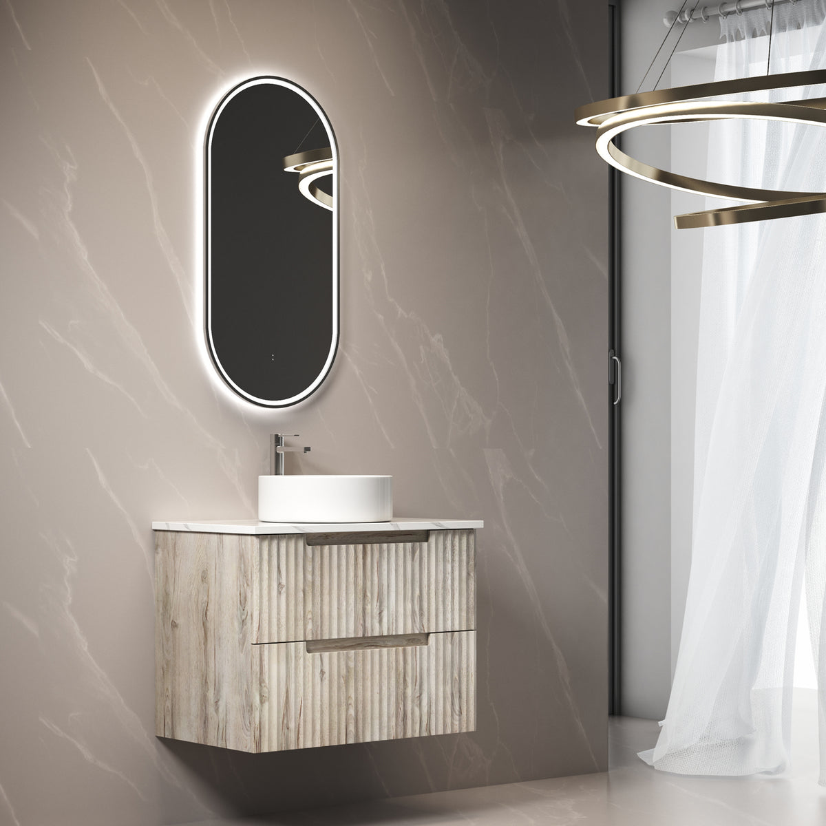 Tuscana Wall Hung 750mm