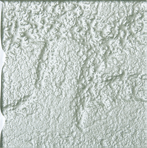 Metallic Aluminium Glass Mosaic tile face, 100 x 100 mm