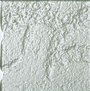 Metallic Aluminium Glass Mosaic tile face, 100 x 100 mm