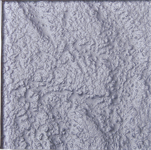 Metallic Shangrila Glass Mosaic tile face, 100 x 100 mm