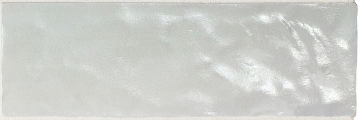 Iris Silver Subway Tile tile face, 200 x 65 mm