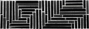 Crossover Nero Glass Mosaic detail