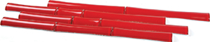 Bamboo Lux 3D Red Glass Mosaic detail