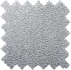 Raindrop Oxygen Glass Mosaic tile face, 300 x 300 mm