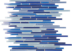 Bullets ESM05 Glass Mosaic tile face, 305 x 305 mm