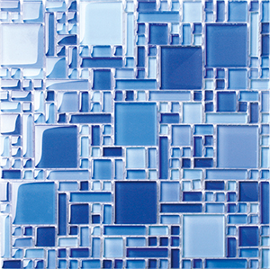Magic ESM05 Glass Mosaic tile face, 300 x 300 mm