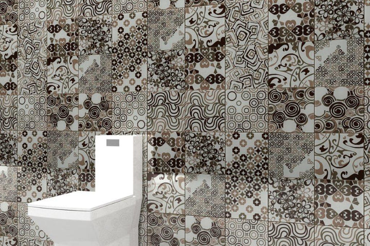 Renaissance Glass Tile in a room setting