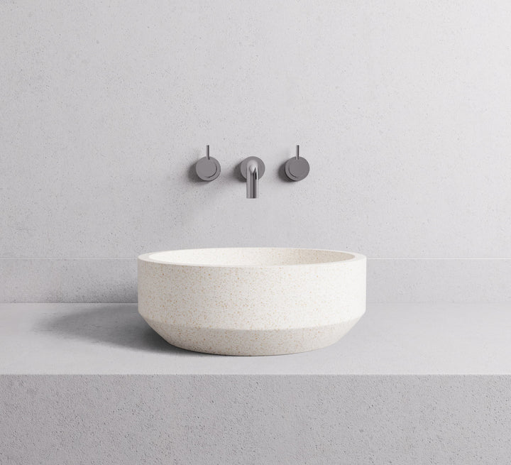 Eden Round basin — Product terrazzo lifestyle (small)