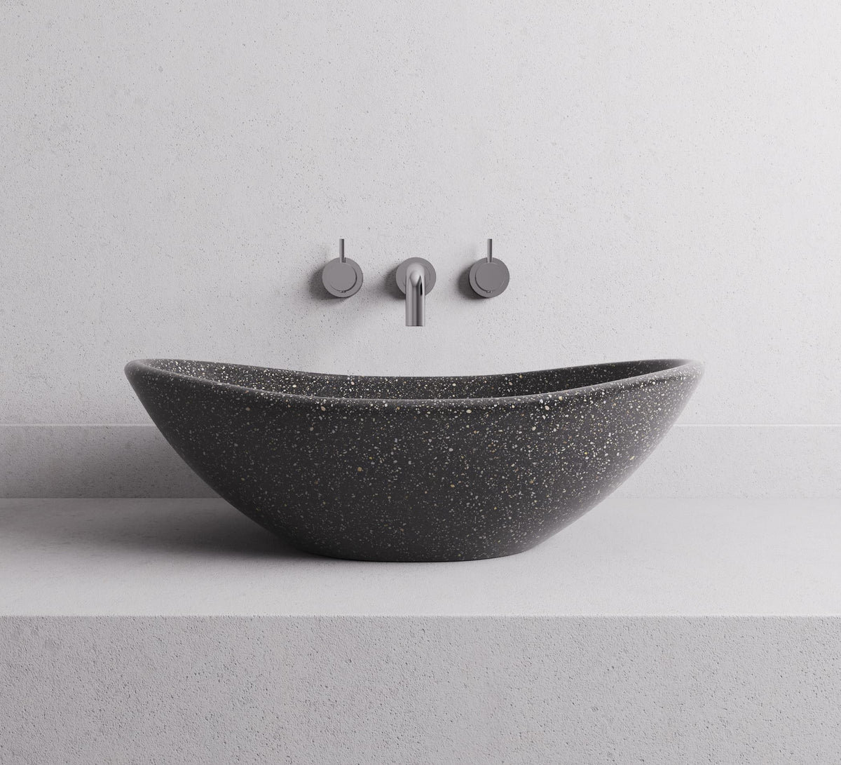 Esther basin — Black terrazzo lifestyle
