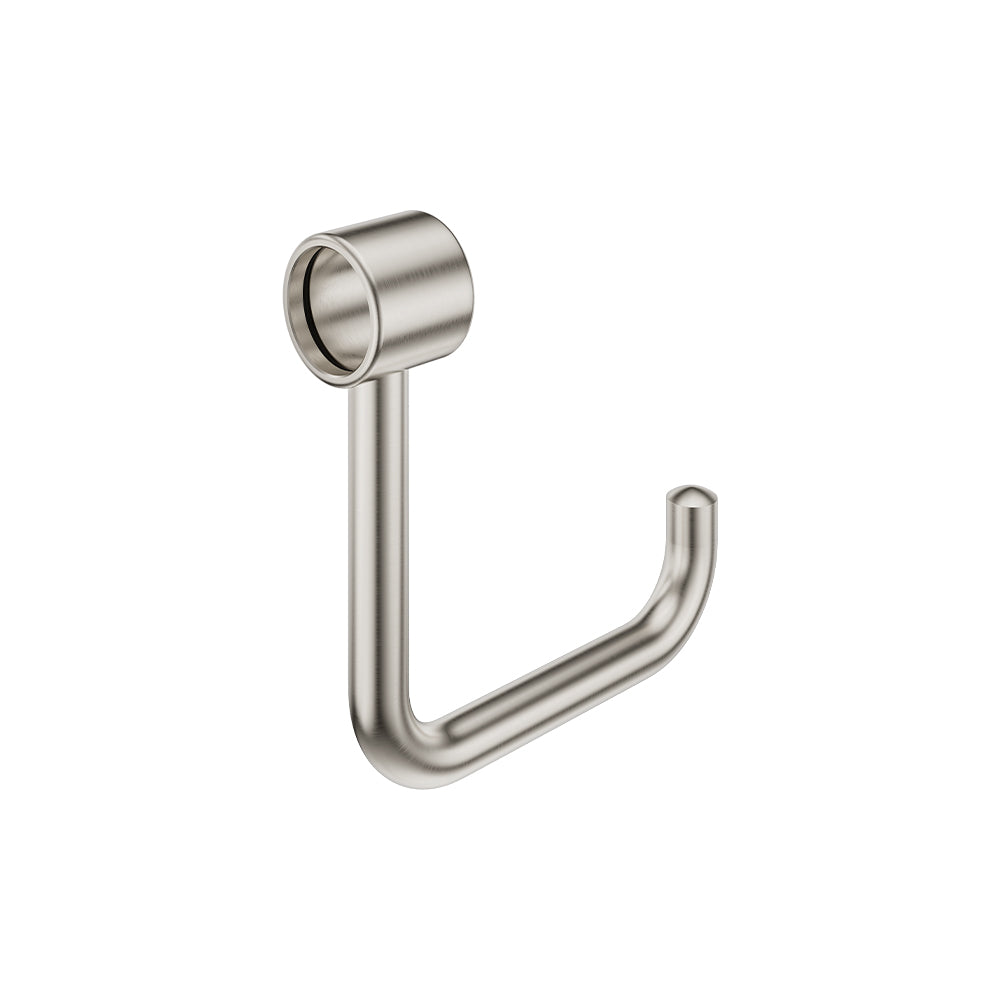 Care Roll Holder for Grab Rail - Brushed Nickel