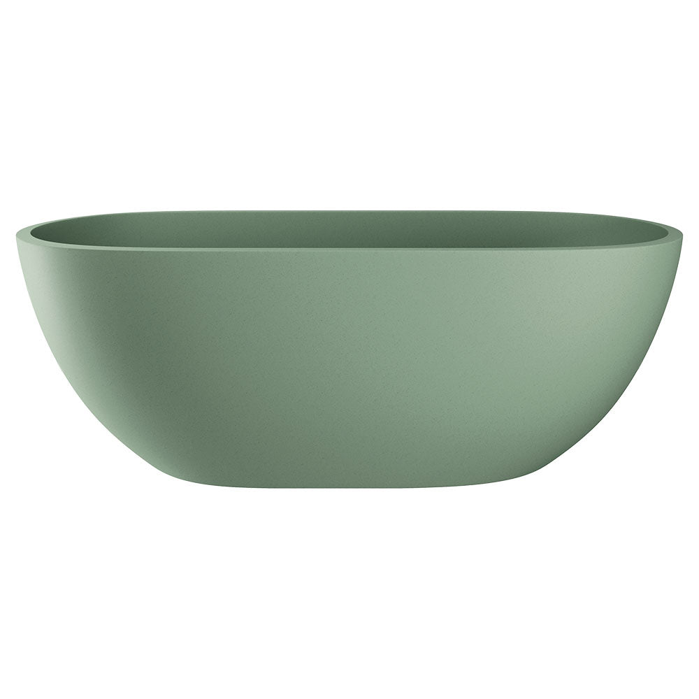 Jada Concrete Bath, 1500mm - Sage - Fienza image 2