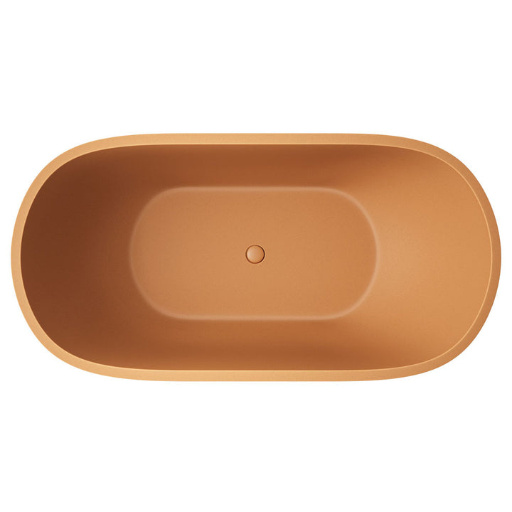 Jada Concrete Bath, 1500mm - Tuscan - Fienza image 3