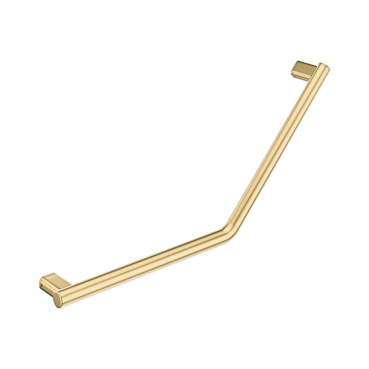 135 Degree Care Slimline Ambulant Care Reversible Left/Right Hand Grab Rail - Urban Brass