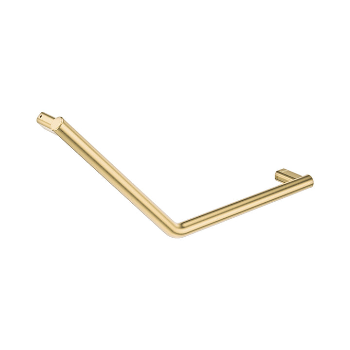 135 Degree Care Slimline Ambulant Care Reversible Left/Right Hand Grab Rail - Urban Brass