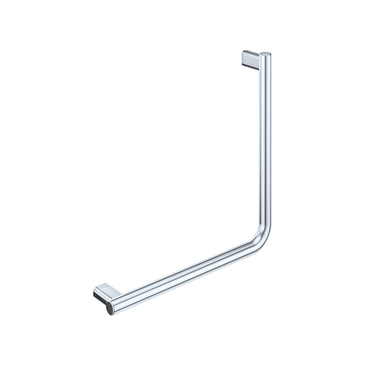 90 Degree Care Slimline Ambulant Care Hand Grab Rail - Stainless Steel