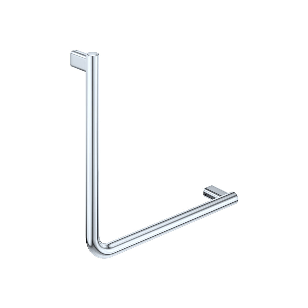 90 Degree Care Slimline Ambulant Care Hand Grab Rail - Stainless Steel