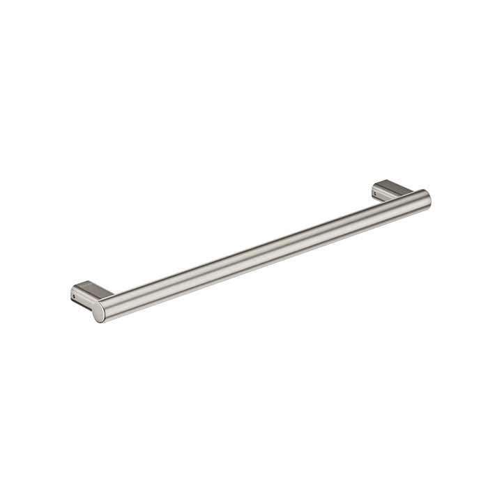 Care Slimline Hand Grab Rail, 600mm - Brushed Nickel