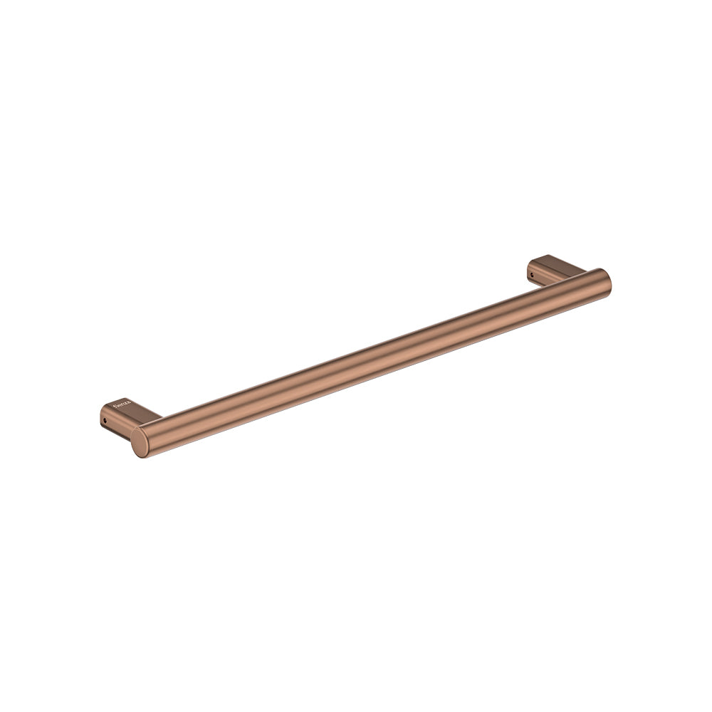 Care Slimline Hand Grab Rail, 600mm - Brushed Copper