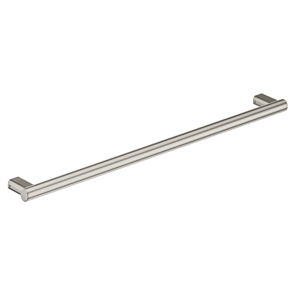 Care Slimline Hand Grab Rail, 900mm - Brushed Nickel