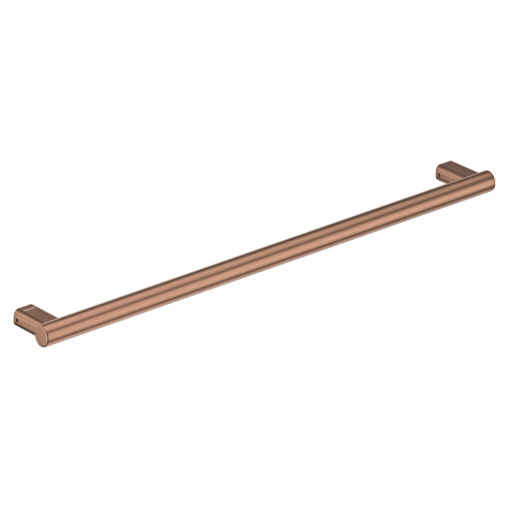 Care Slimline Hand Grab Rail, 900mm - Brushed Copper