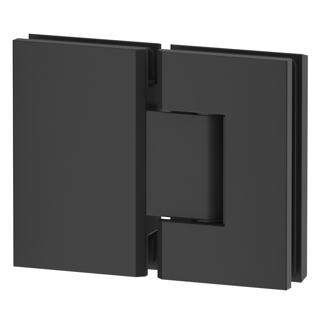 Shower Screen Hinges Glass To Glass - Black
