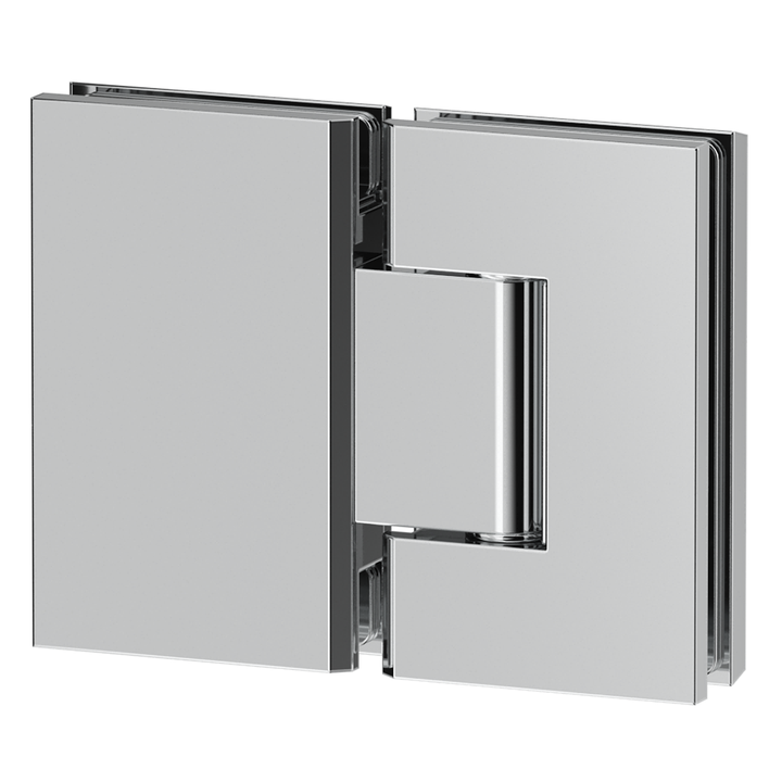 Shower Screen Hinges Glass To Glass - Chrome
