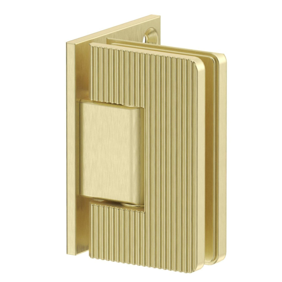 Shower Screen Hinge - Fluted - Glass To Wall - FG