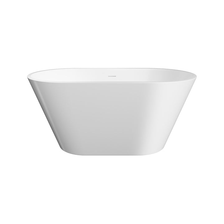 Austin Freestanding Acrylic Bath with Overflow, 1300mm - Fienza image 2