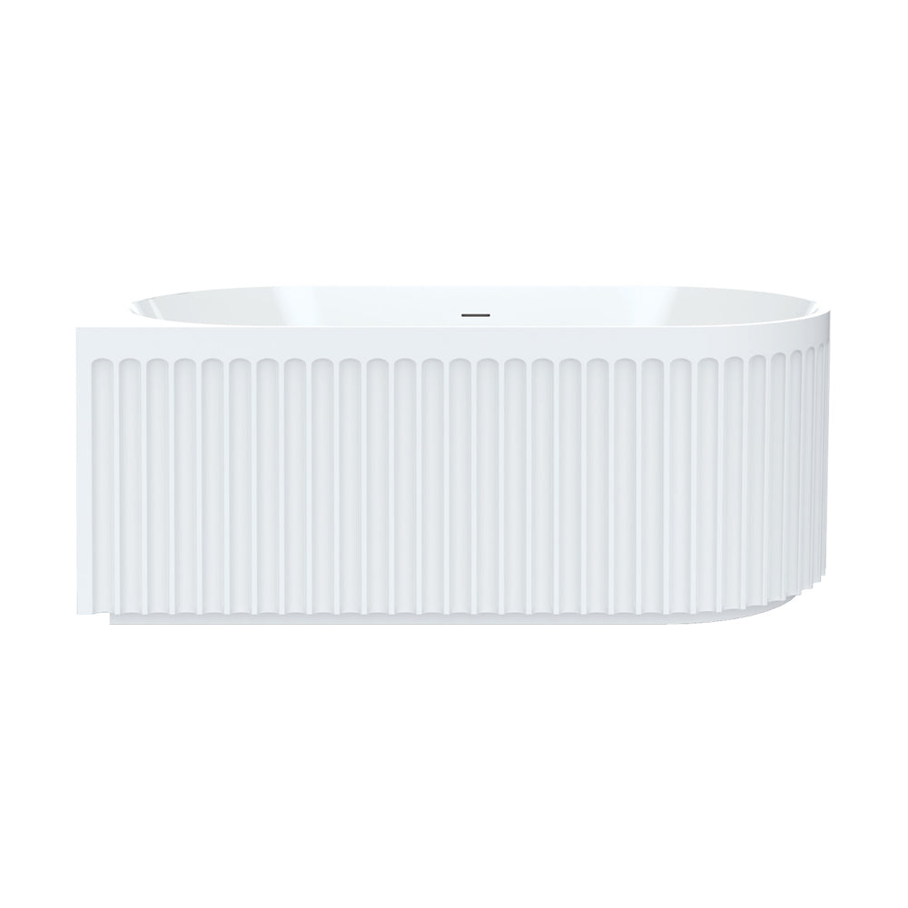 Eleanor Right-Hand Corner Acrylic Bath with Overflow, 1500mm - Fienza image 2