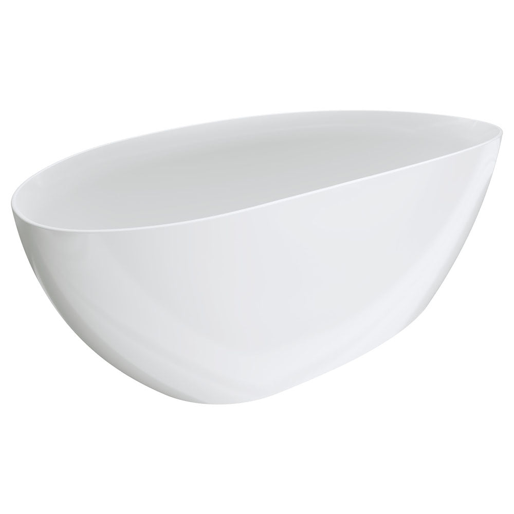 Dayo Freestanding Acrylic Bath, 1700mm - Fienza image 2
