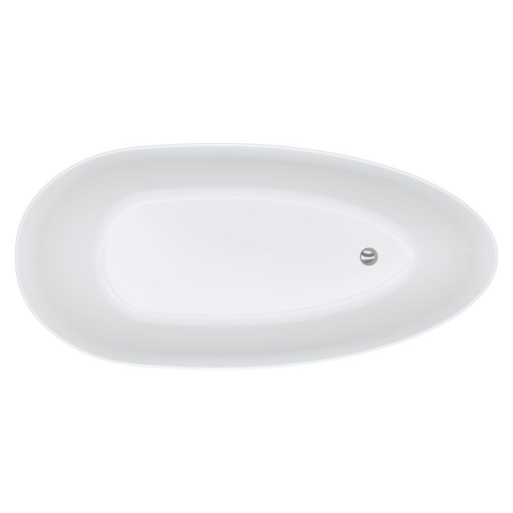 Dayo Freestanding Acrylic Bath, 1700mm - Fienza image 3