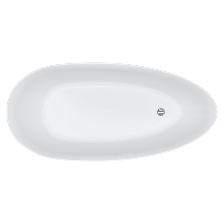 Dayo Freestanding Acrylic Bath, 1700mm - Fienza image 3