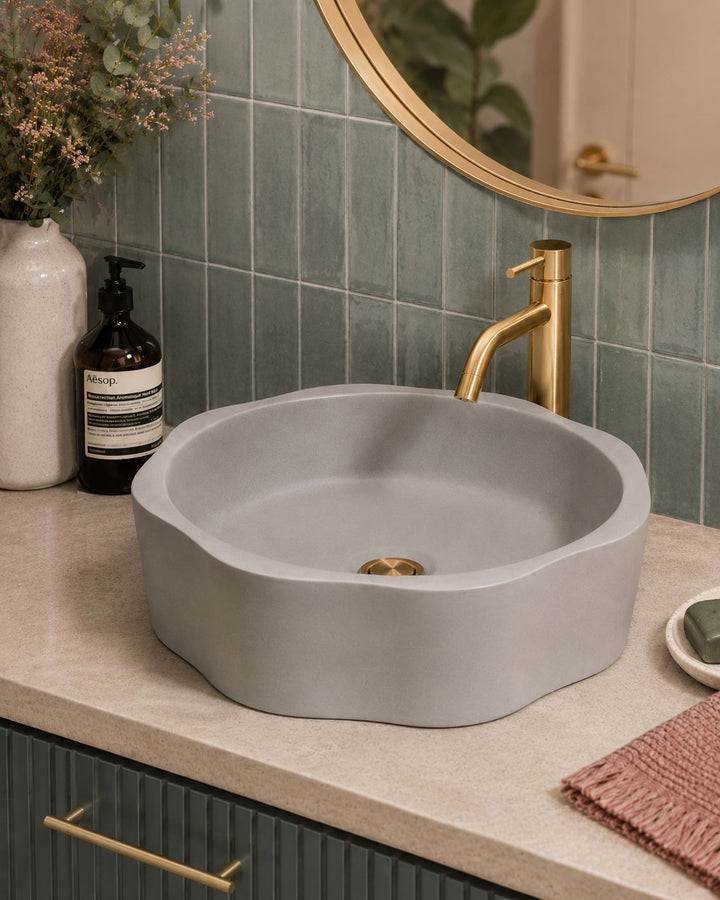 Flora above counter basin — product view