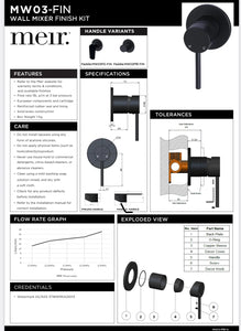 Meir Trim Kit Wall Mixer Elenni