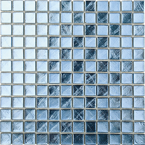 Gem GN05 Glass Mosaic tile face, 300 x 300 mm