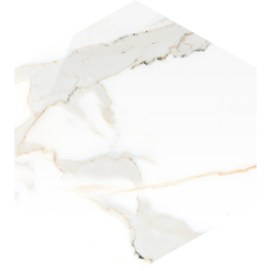 Euromarmo Calacatta Gold Porcelain Tile tile face, 300 x 260 mm