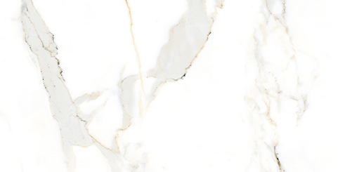 Euromarmo Calacatta Gold Porcelain Tile tile face, 600 x 300 mm