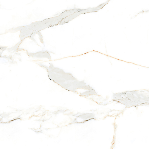 Euromarmo Calacatta Gold Porcelain Tile tile face, 600 x 600 mm