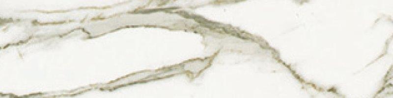 Euromarmo Statuario Venato Porcelain Tile tile face, 300 x 75 mm