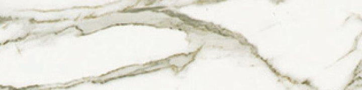 Euromarmo Statuario Venato Porcelain Tile tile face, 300 x 75 mm