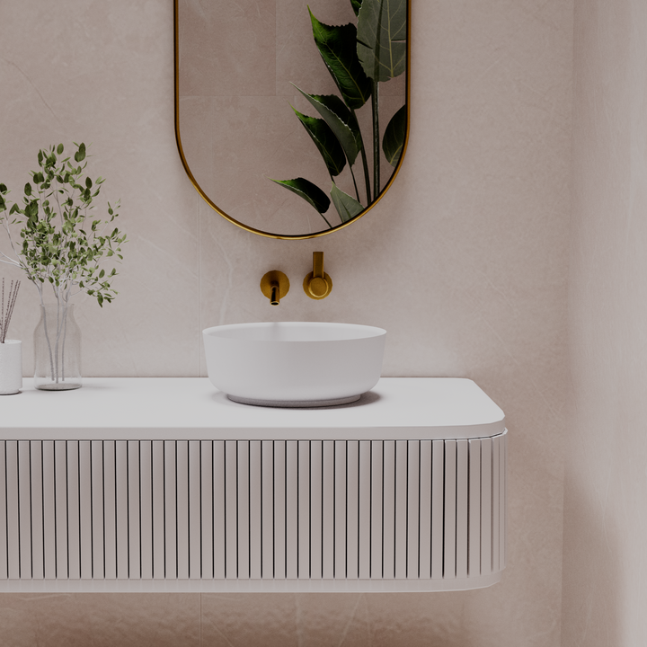 Georgia above counter basin — front view